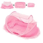 Cama Portátil Anti-Mosquito para Bebé – Dobrável - sualoja.co.mz