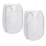 Cestos de Roupa Pop-Up Dobráveis em Mesh – 2 Peças - sualoja.co.mz