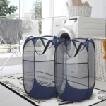 Cestos de Roupa Pop-Up Dobráveis em Mesh – 2 Peças - sualoja.co.mz