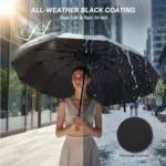 Guarda-Chuva Grande Topika – Automático, Dobrável e UV - sualoja.co.mz