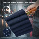 Guarda-Chuva Grande Topika – Automático, Dobrável e UV - sualoja.co.mz