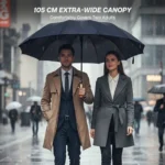 Guarda-Chuva Grande Topika – Automático, Dobrável e UV - sualoja.co.mz
