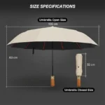 Guarda-Chuva Grande Topika – Automático, Dobrável e UV - sualoja.co.mz