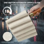 Guarda-Chuva Grande Topika – Automático, Dobrável e UV - sualoja.co.mz