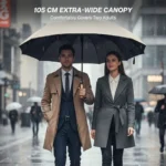 Guarda-Chuva Grande Topika – Automático, Dobrável e UV - sualoja.co.mz