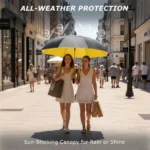 Guarda-Chuva Grande Topika – Resistente ao Vento e Impermeável - sualoja.co.mz
