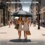 Guarda-Chuva Grande Topika – Resistente ao Vento e Impermeável - sualoja.co.mz