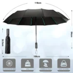 Guarda-Chuva de Viagem Topika – Automático e Dobrável - sualoja.co.mz