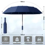 Guarda-Chuva de Viagem Topika – Automático e Dobrável - sualoja.co.mz